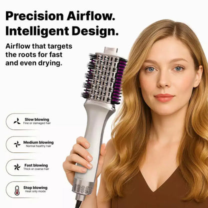 Akslay 3-in-1 Hair Dryer Brush