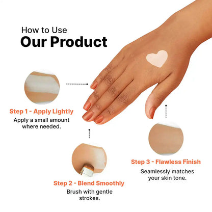 Akslay 2-in-1 Foundation Stick