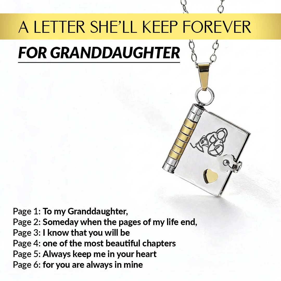 Akslay Open Chapter™ Book Locket Necklace