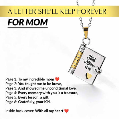 Akslay Open Chapter™ Book Locket Necklace