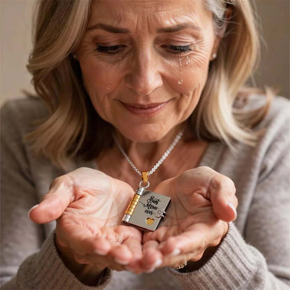 Akslay Open Chapter™ Book Locket Necklace