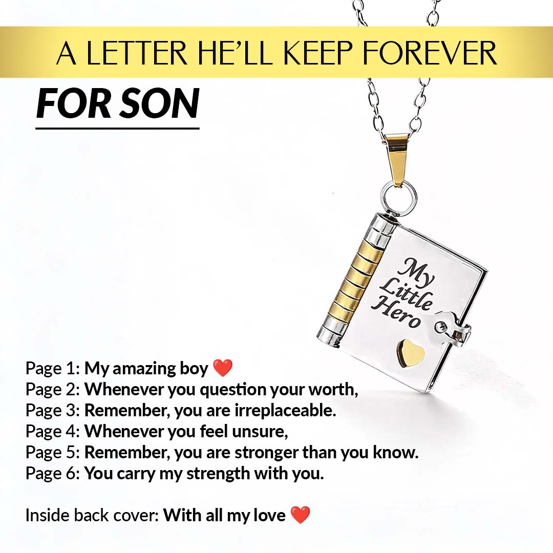 Akslay Open Chapter™ Book Locket Necklace